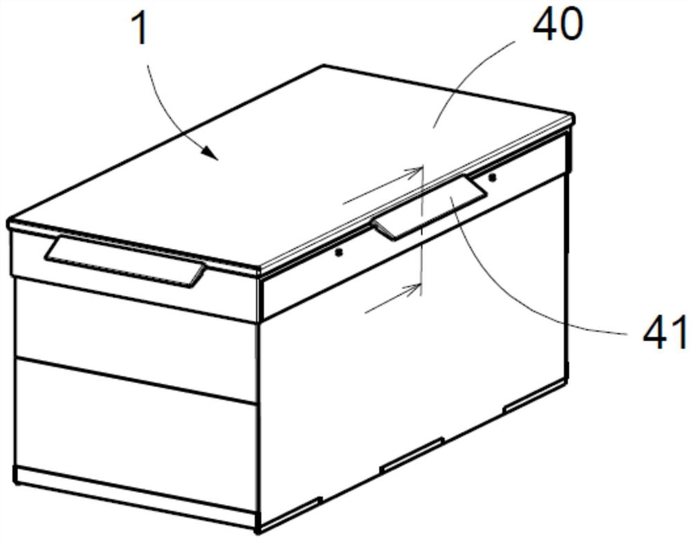 Detachable double-layer container