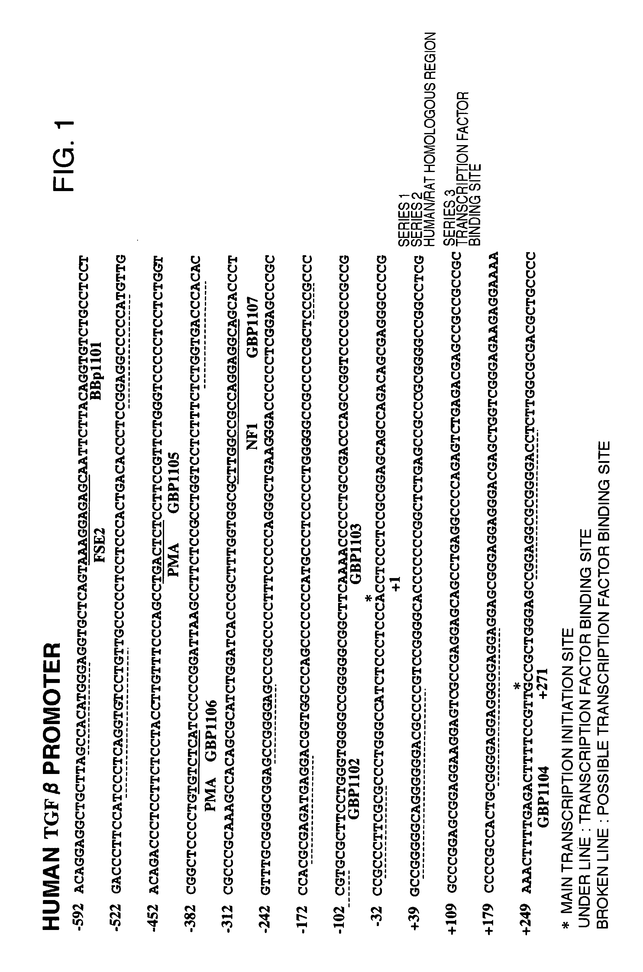 TGF-β gene expression inhibitor