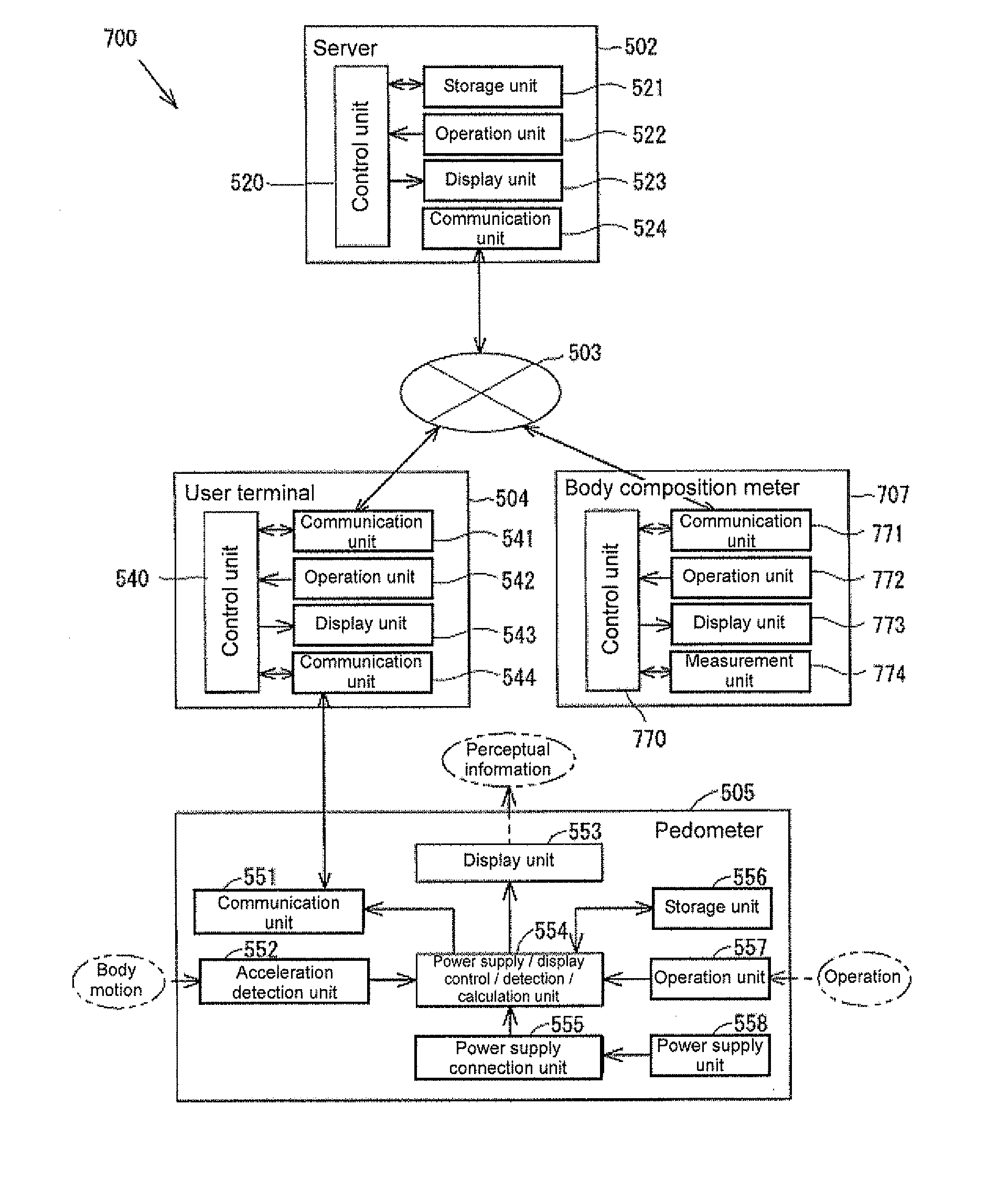 Biological information acquiring system and biological information acquiring method