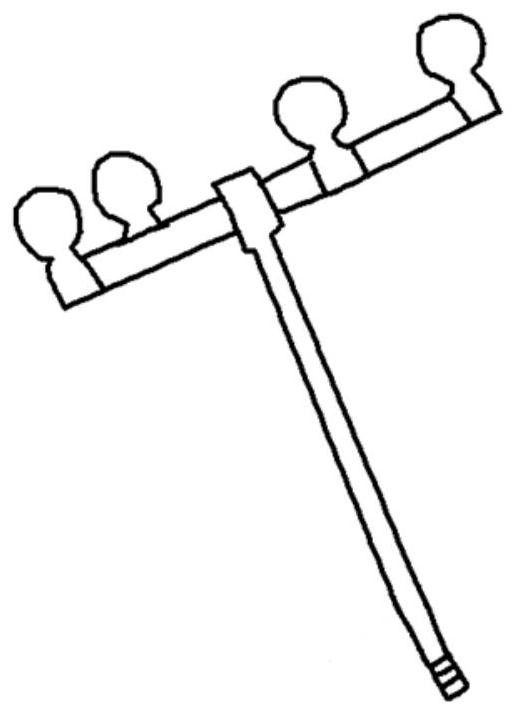 A calibration device for real-time tracking of the position of free bone fragments