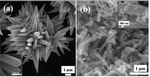 A preparation method of nano-rod-shaped zinc oxide and its application in the preparation of air-conditioning ventilation ducts