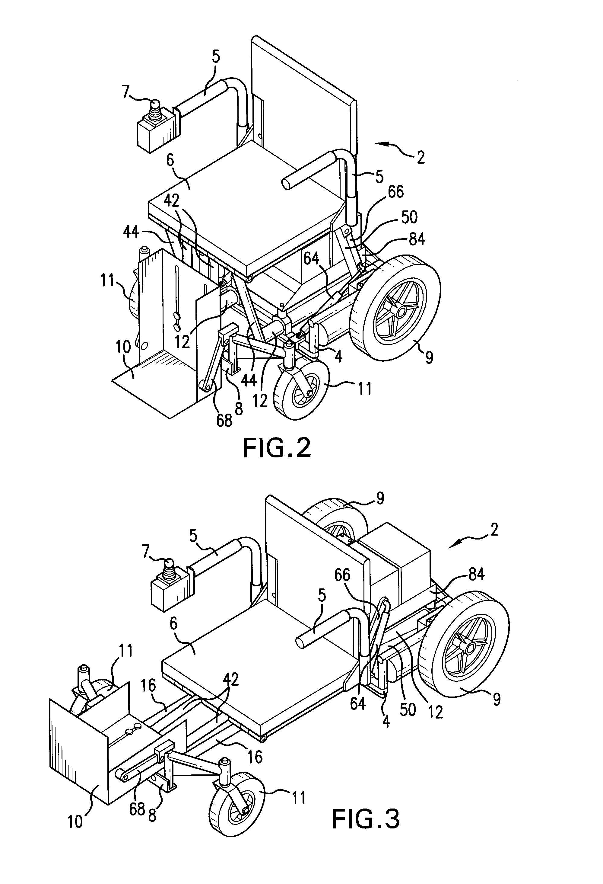 Stabilized Mobile Unit or Wheelchair