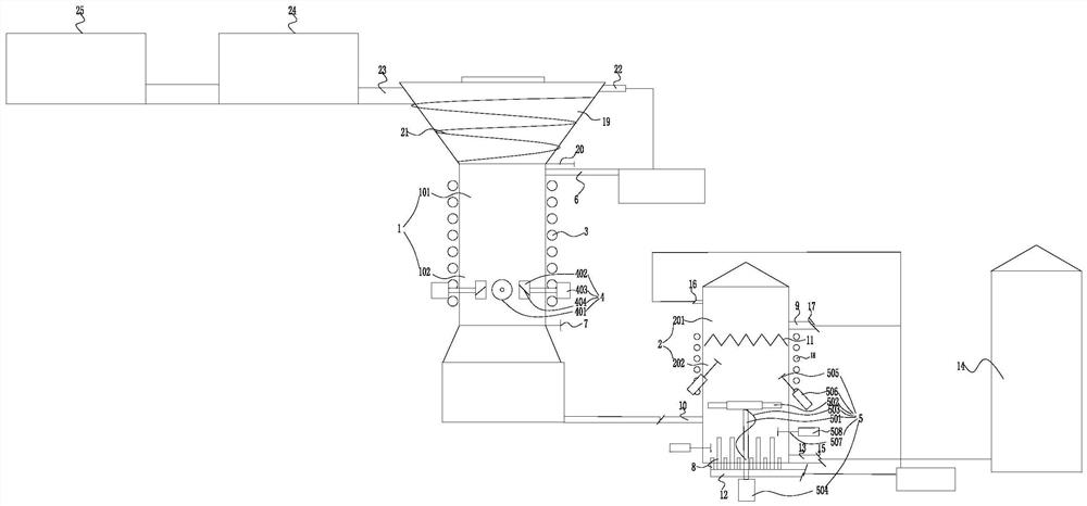 Deoiling and desalting device for kitchen waste