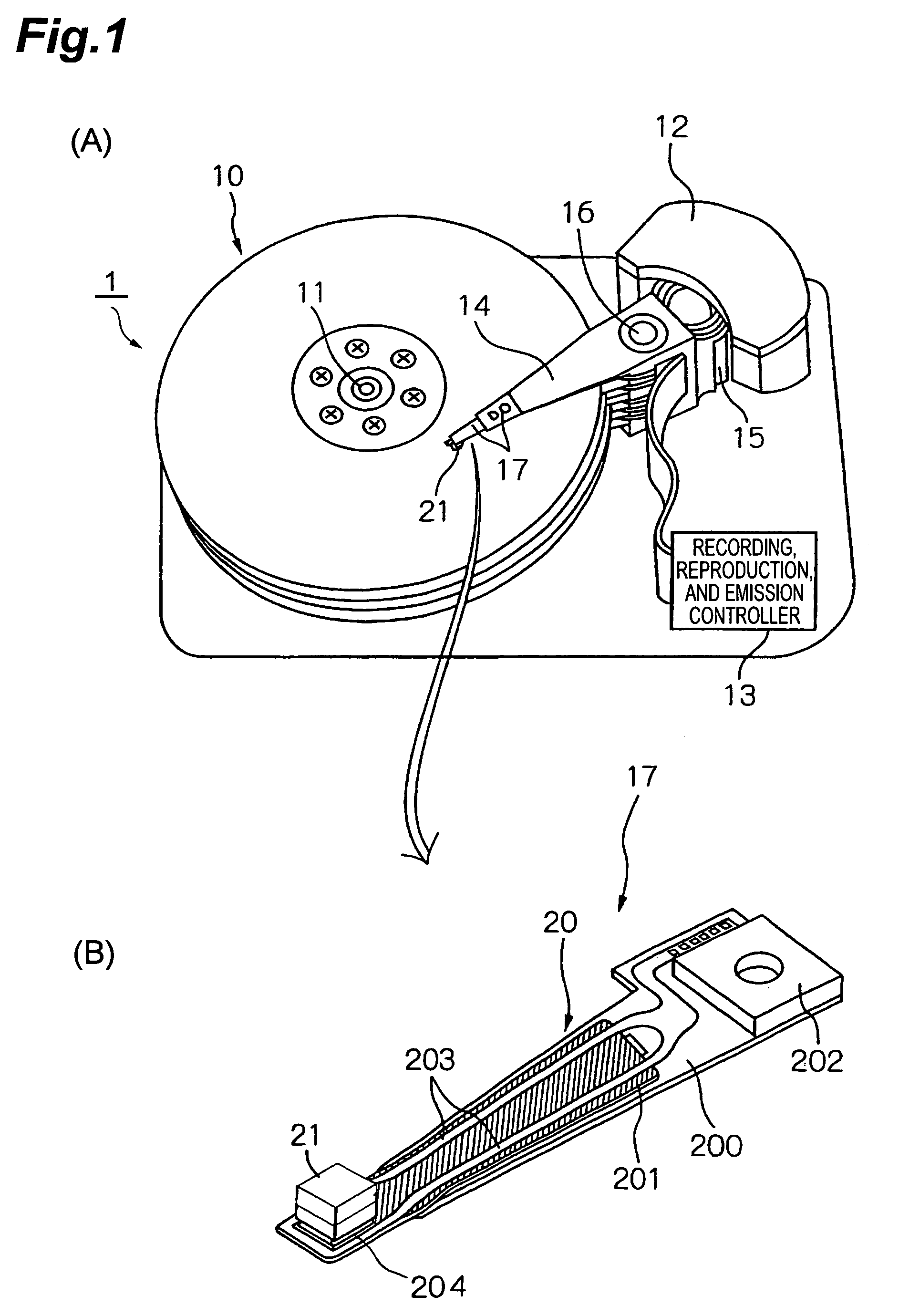 Thermally assisted magnetic head