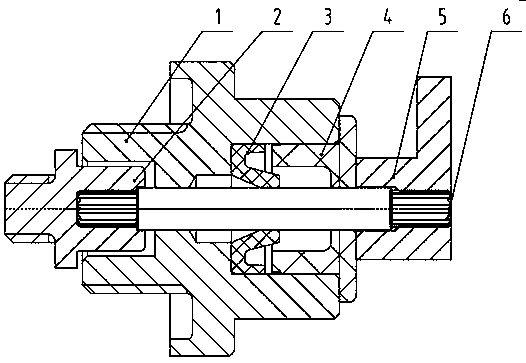 Transmission shaft assembling mechanism of direct transmission set assembling device