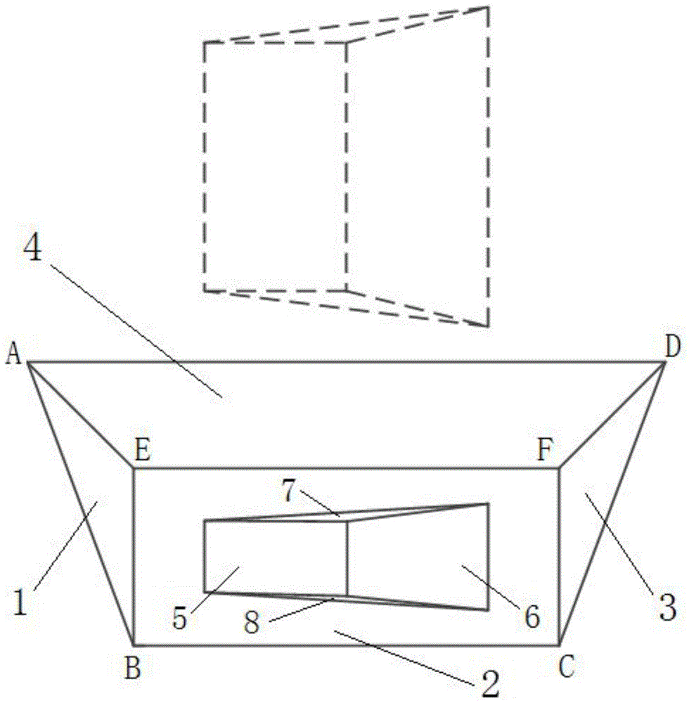 A hallucinatory electromagnetic cloaking device