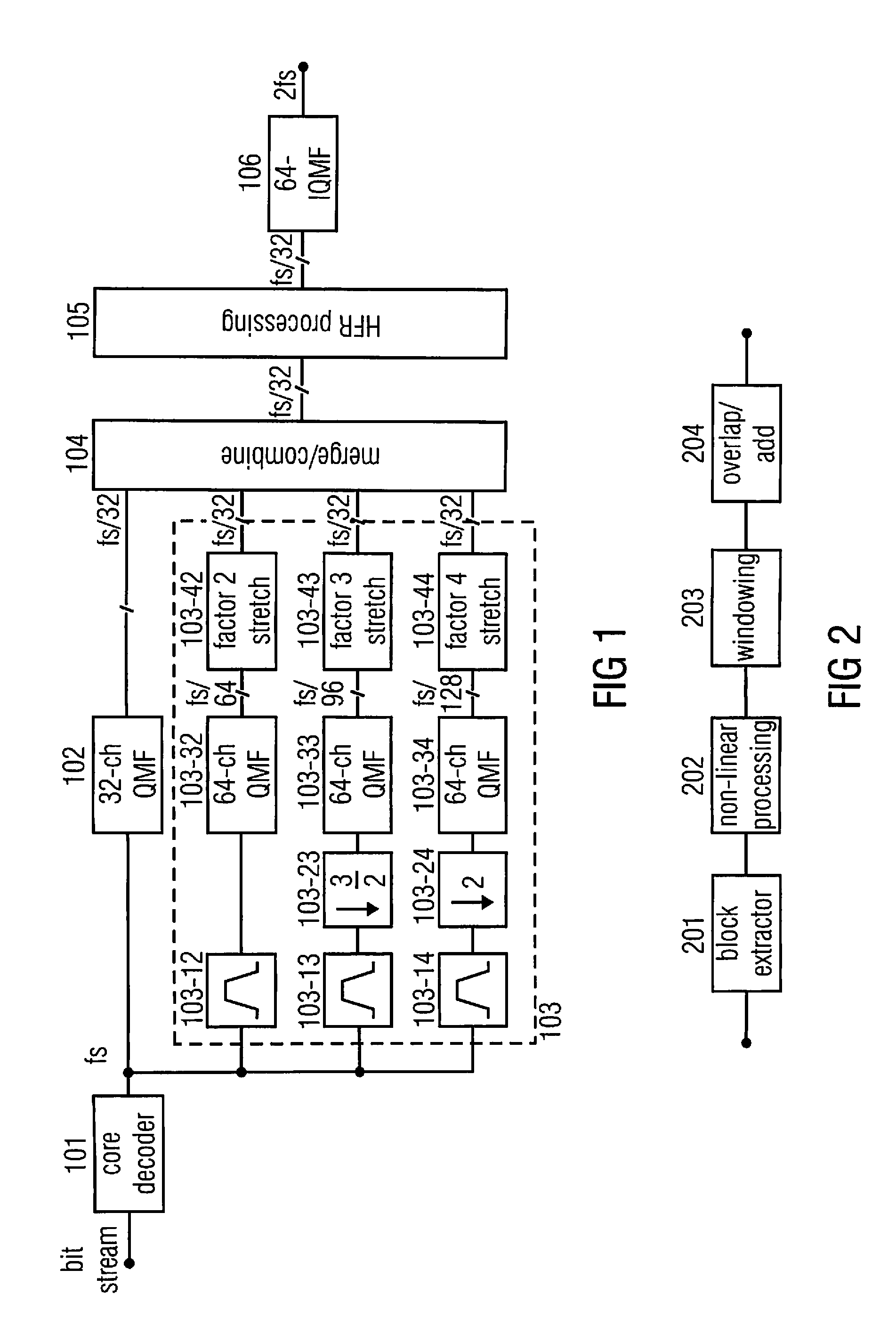 Apparatus and method for processing an audio signal using patch border alignment