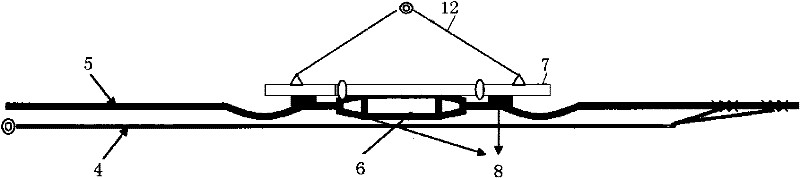 Installation method of power cable splice box