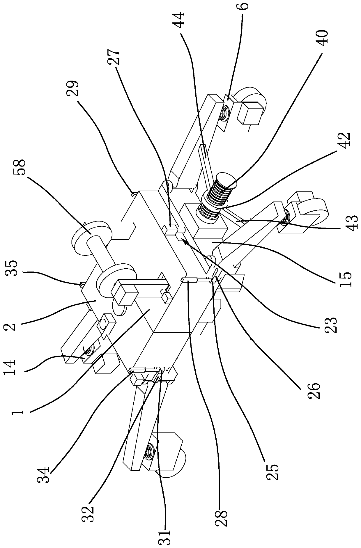 Optical cable laying construction vehicle suitable for stony soil