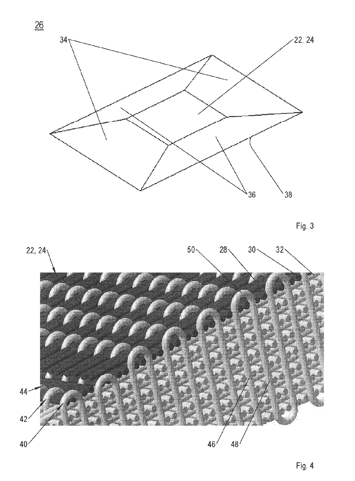 Method for the manufacture of a fibre composite component, a reinforcement element and also a fibre composite component
