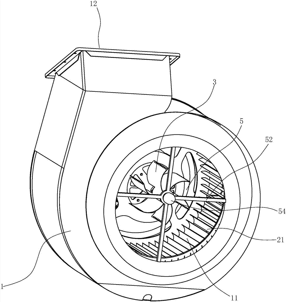 Boost flow centrifugal fan