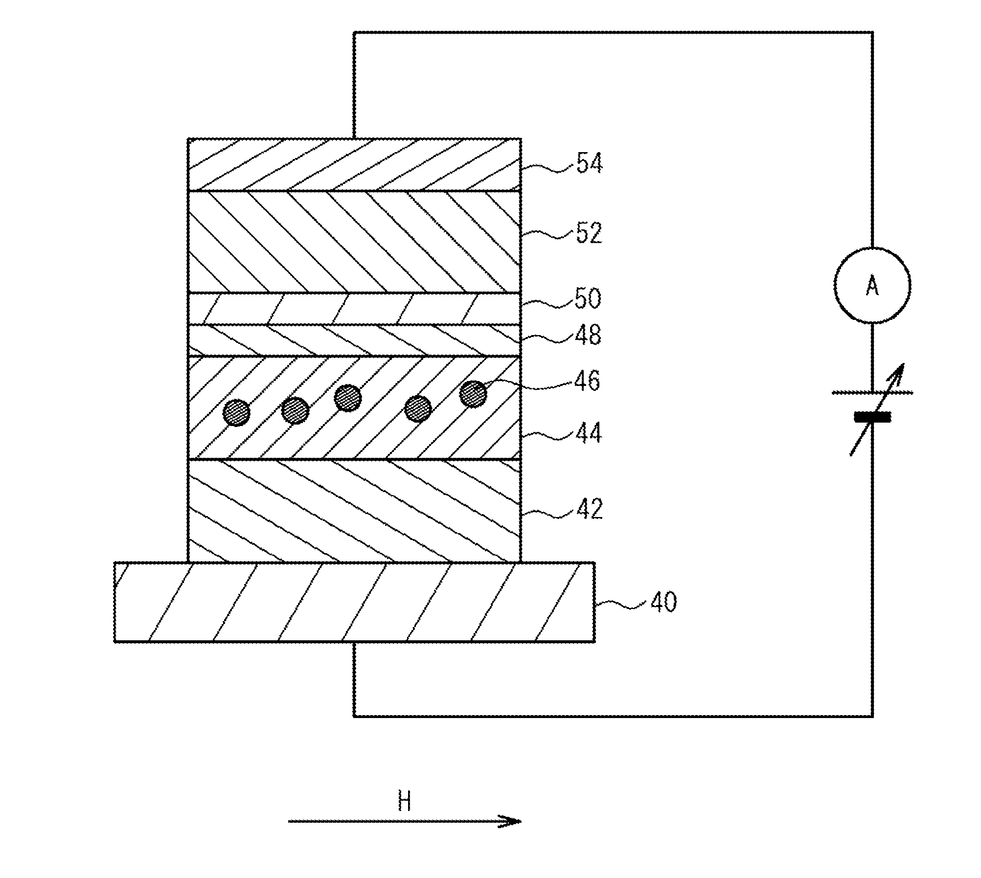 Magnetic-electric energy conversion device, power supply device, and magnetic sensor