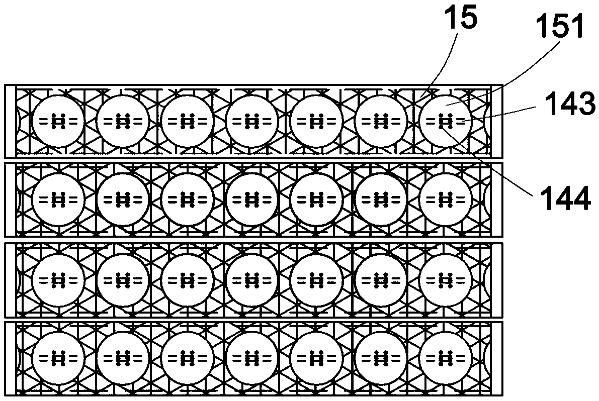 Automatic wall surface cleaning mechanism and wall surface adsorption device