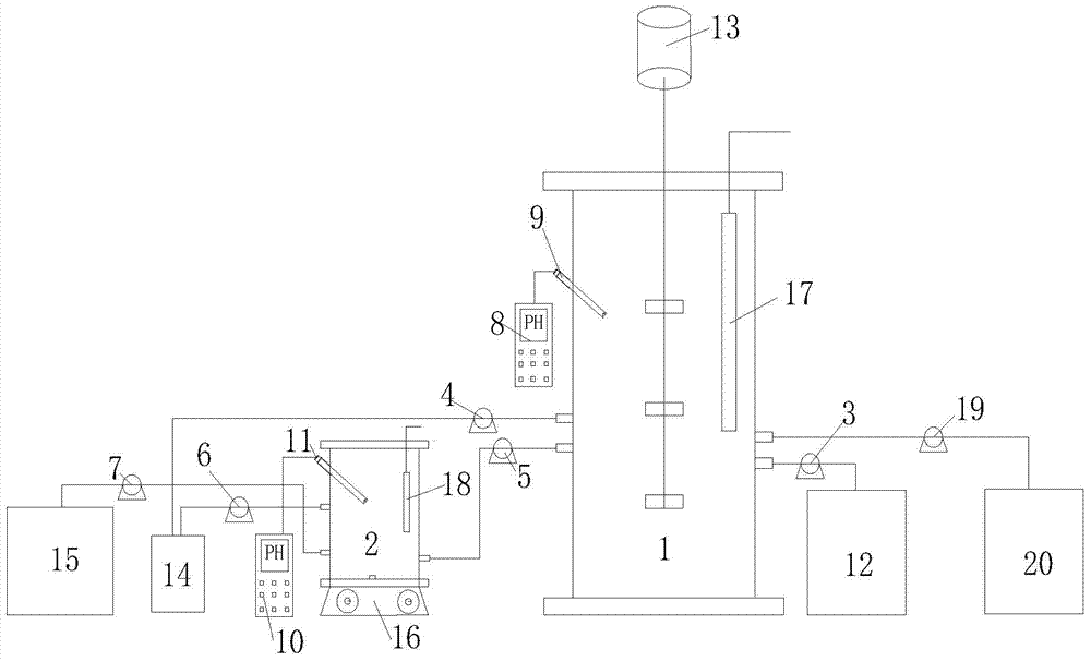 Apparatus and method for producing acetic acid through alkaline fermentation of residual sludge which is reinforced by pretreatment of strong base