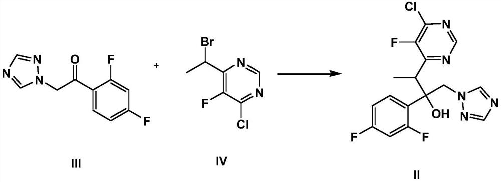 A kind of synthetic method of voriconazole intermediate