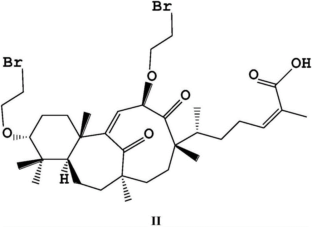 Application of composition of O-(triazolyl) ethyl of Schiglautone A and O-(2-methyl sulfonium ethyl) amido) ethyl derivative in low red blood cell anemia resisting drugs