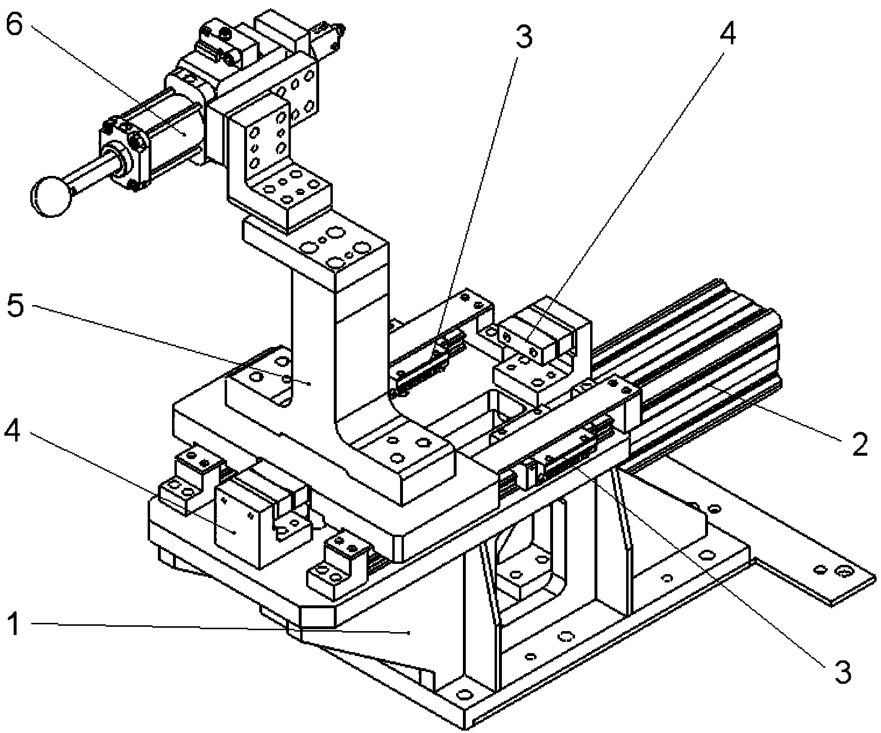 General welding clamp for producing base plates of prototype vehicle and derived vehicle types of prototype vehicle