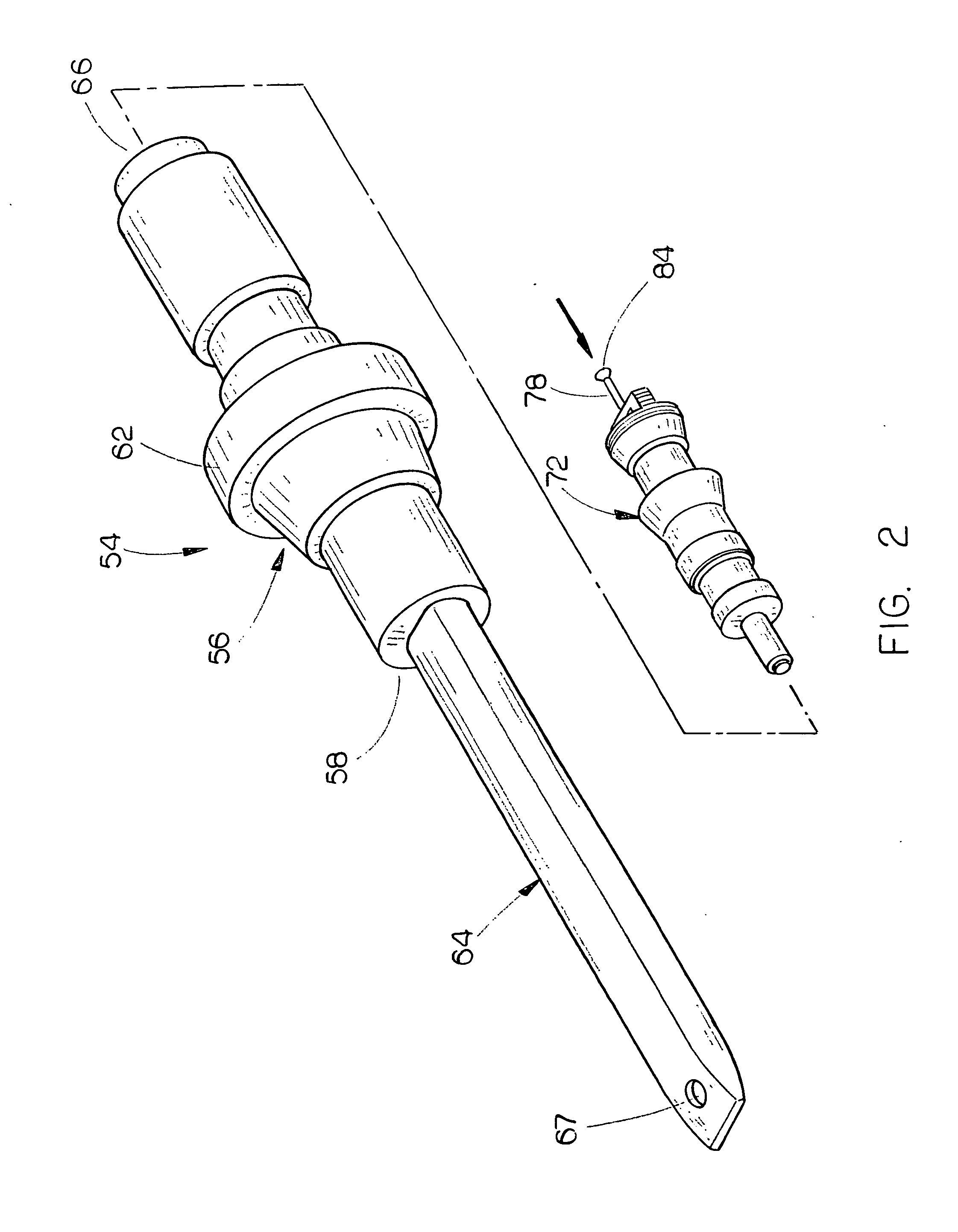 Injection tip for use with an injector for injecting liquid chemical into a tree