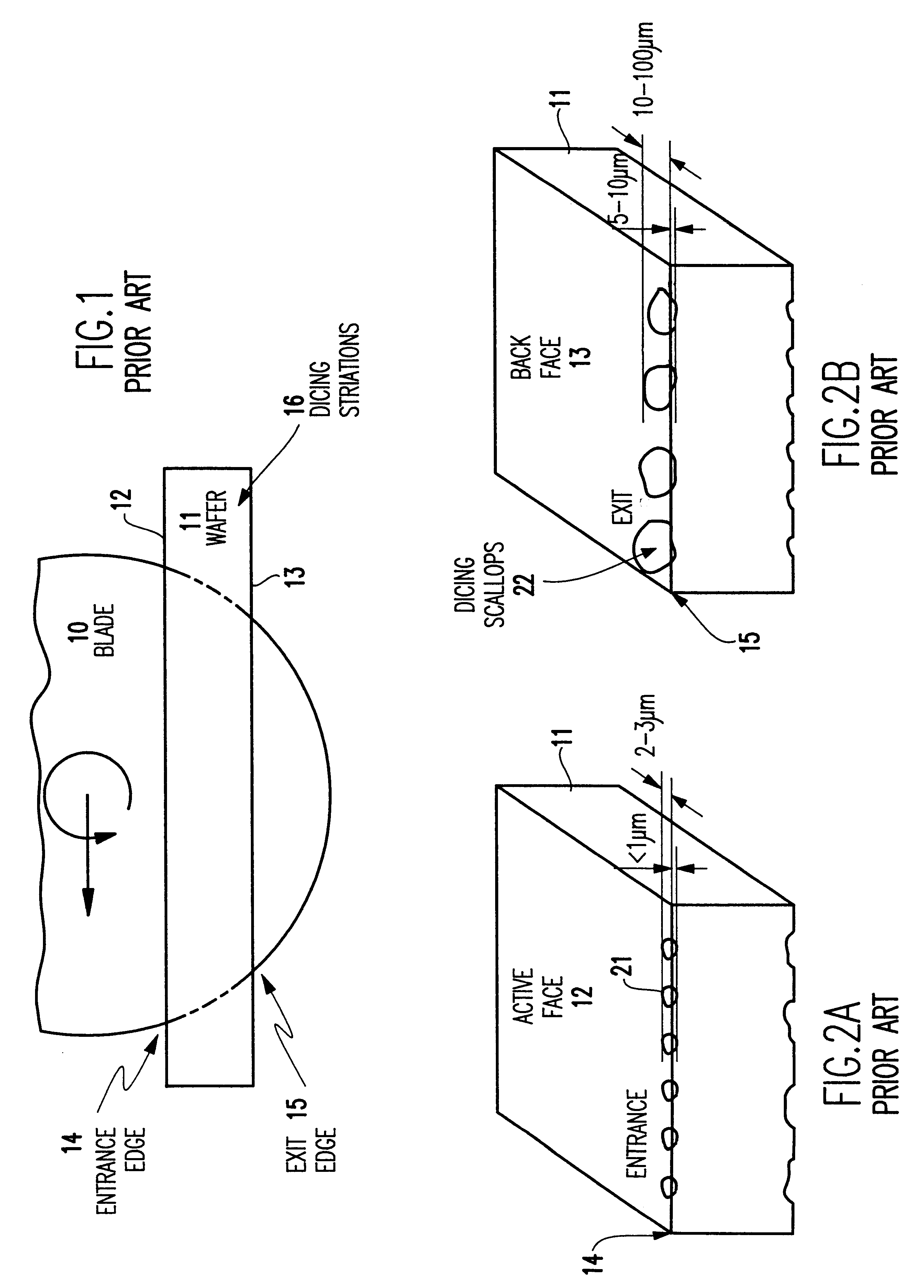 Method and system for dicing wafers, and semiconductor structures incorporating the products thereof