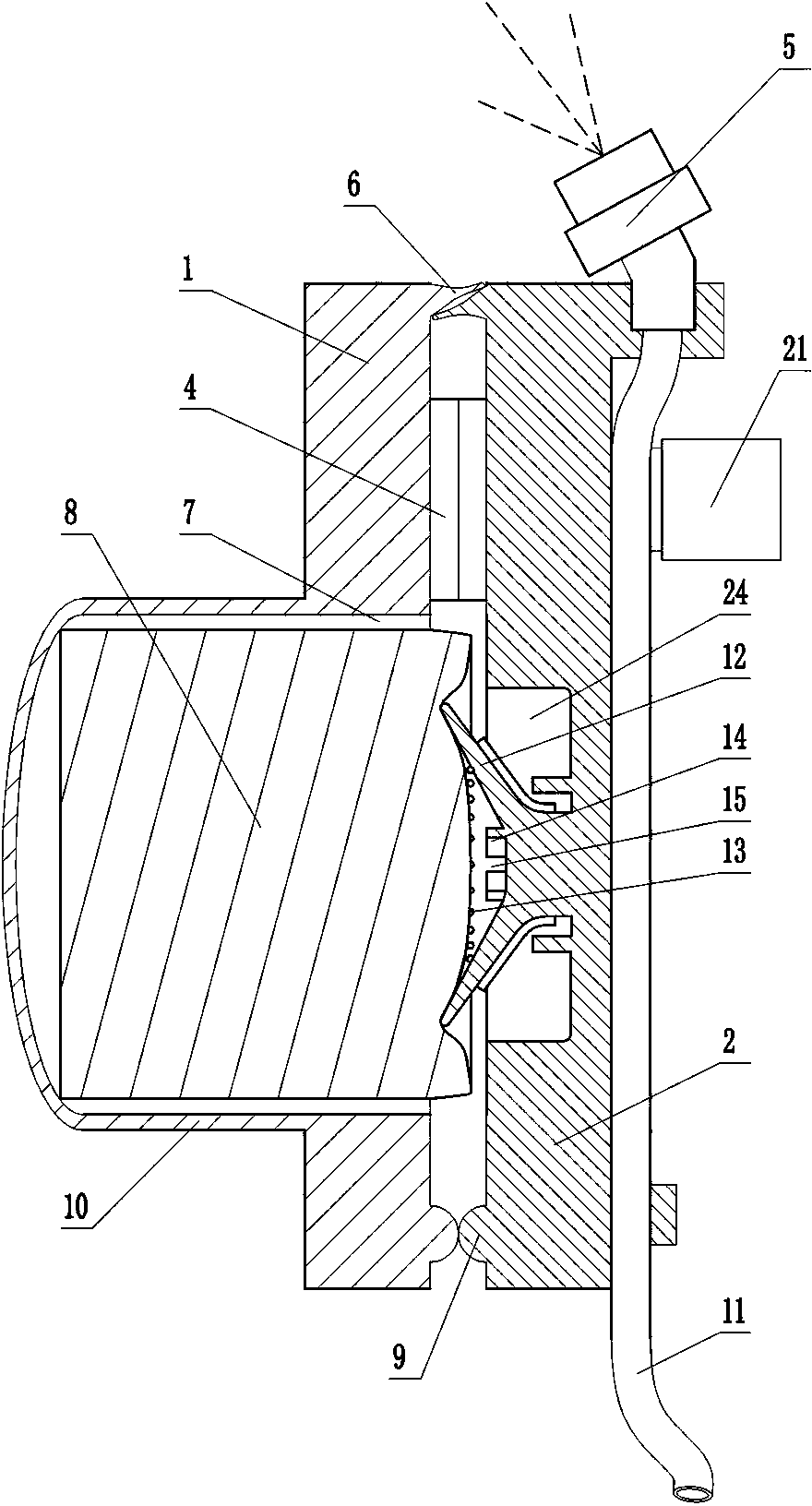 Dual-side safe window scrubber