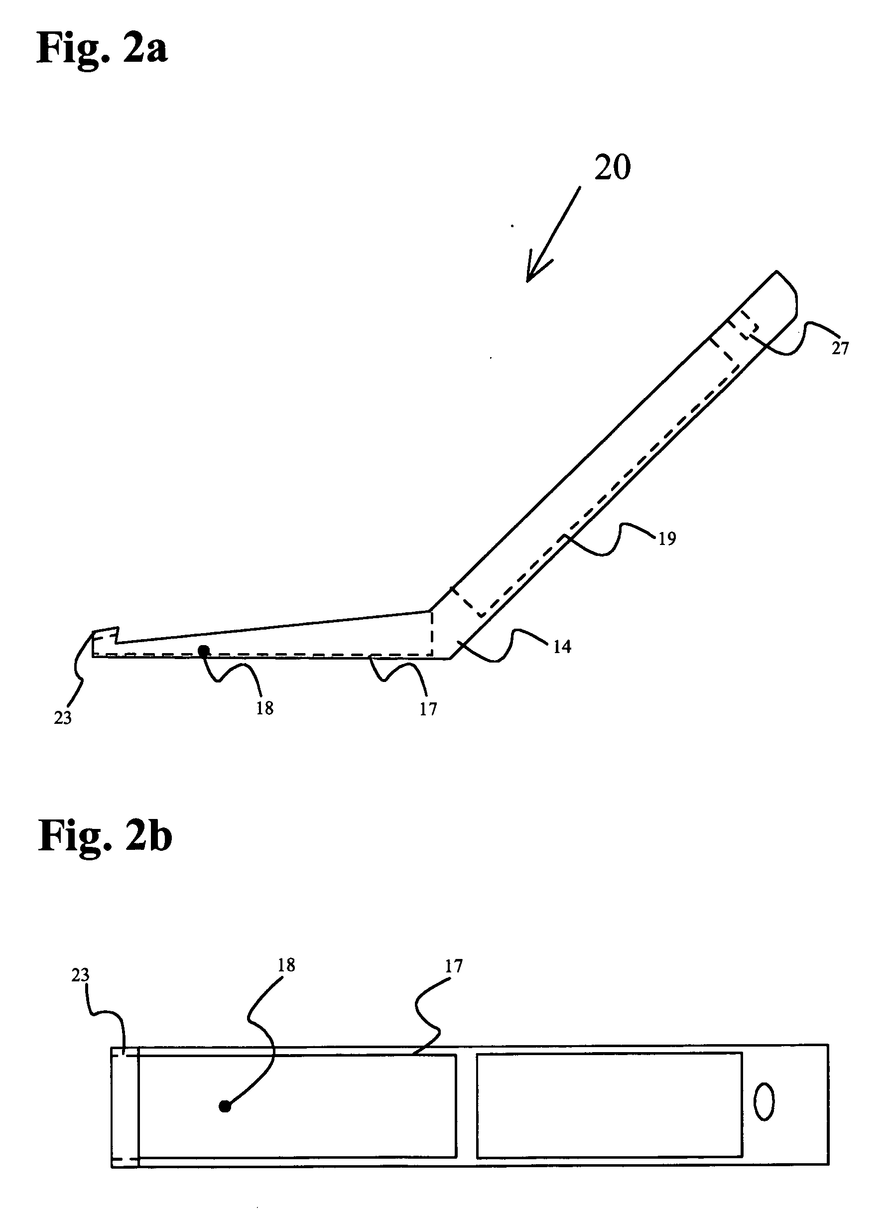 Double-edged utility knife