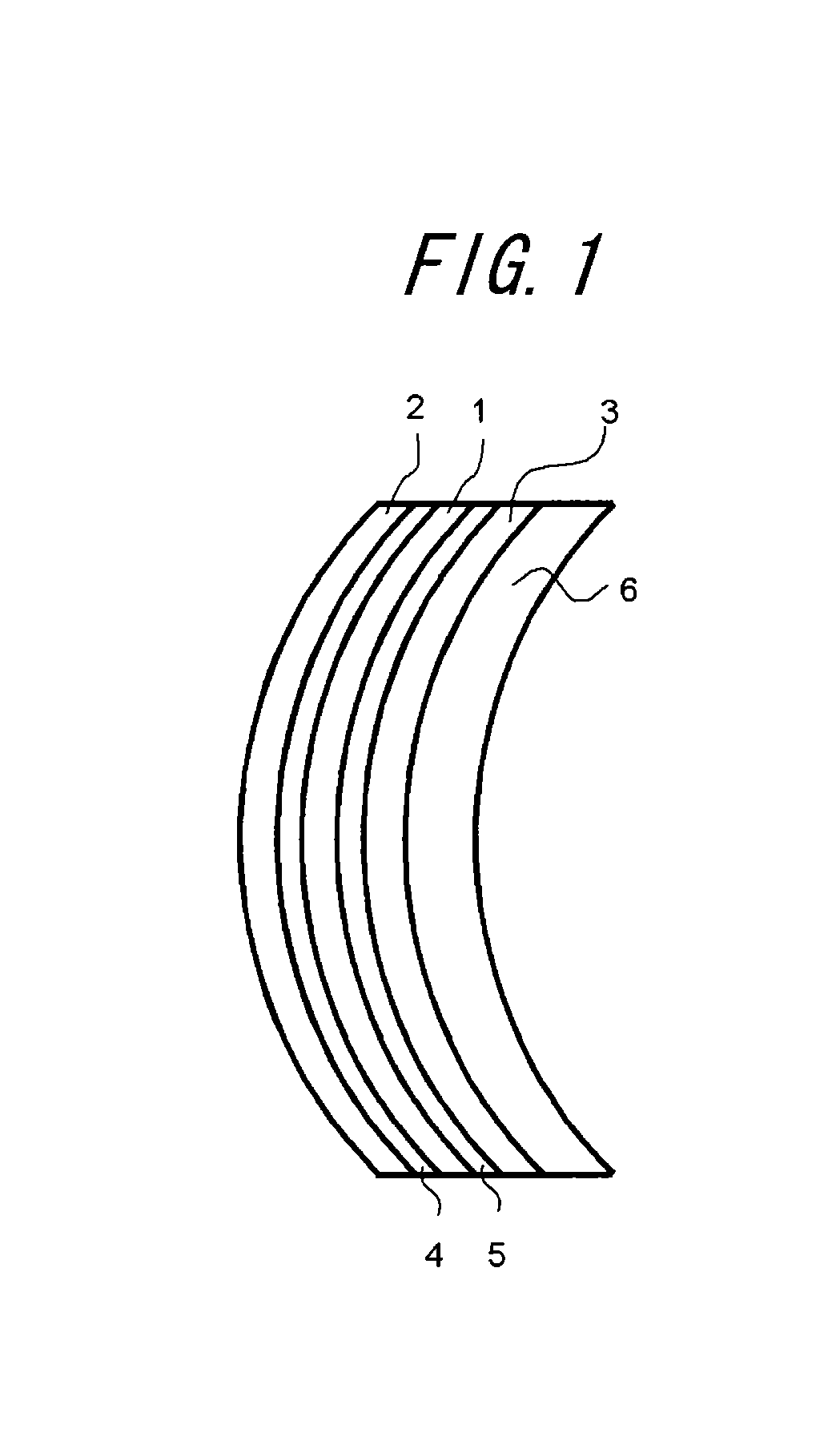 Polarizing lens made of aromatic polycarbonate