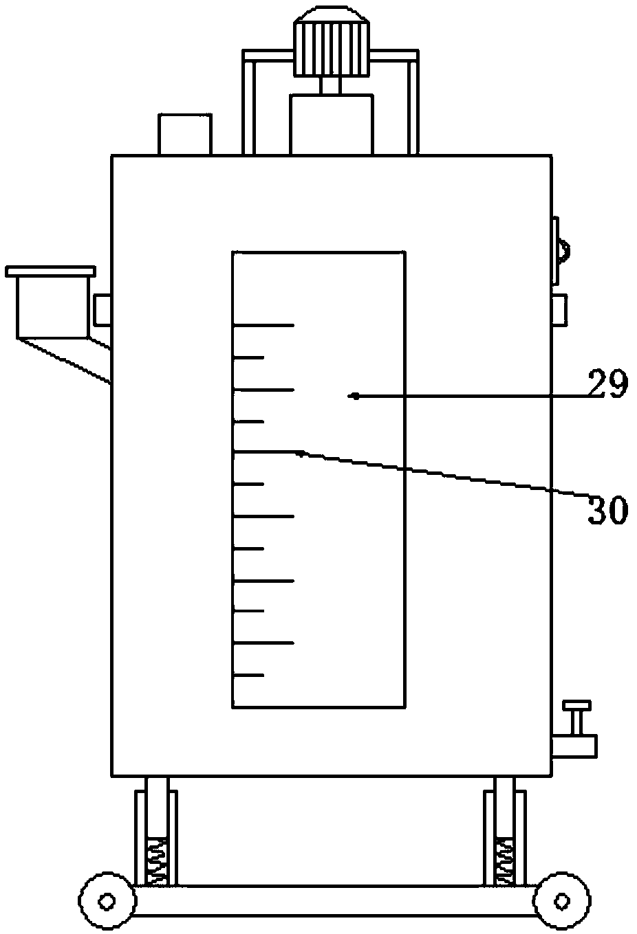 Internal-circulation Dendrobium extraction tank