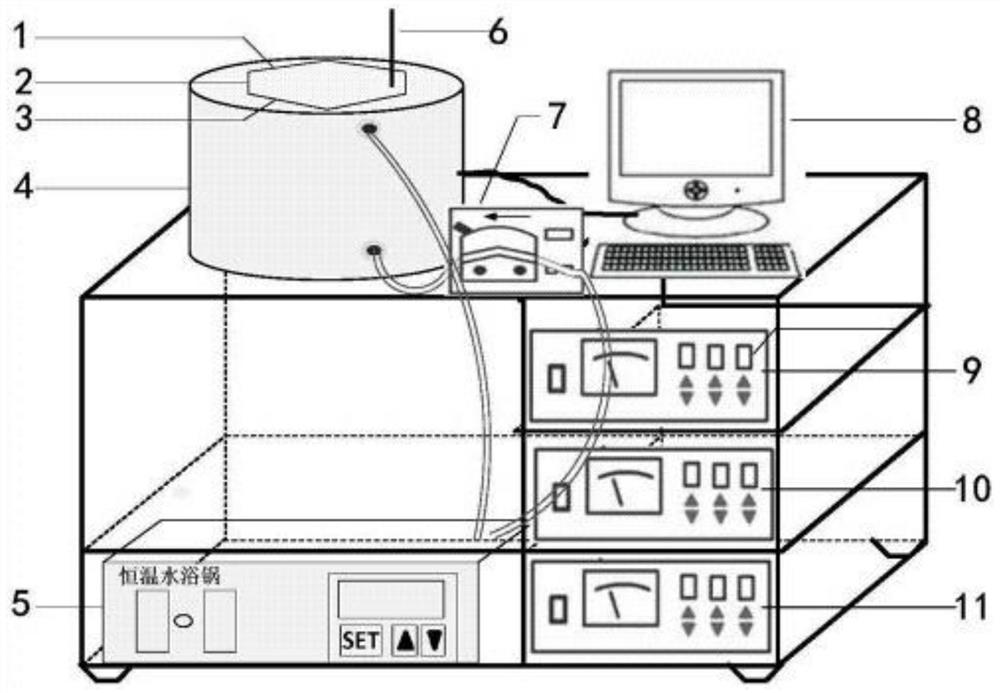 Ultrasonic preparation method of sagittaria sagittifolia RS5 type resistant starch and application in functional food