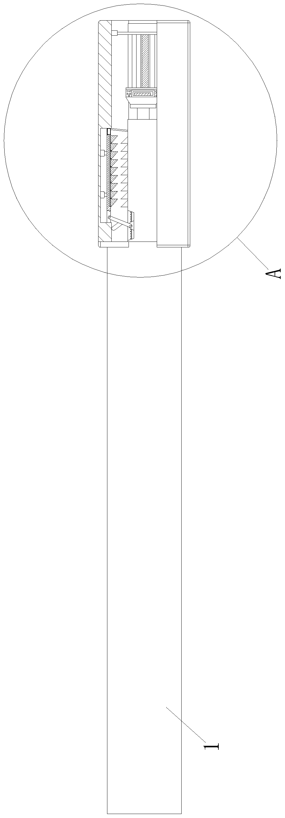 Semi-trailer longitudinal beam assembly