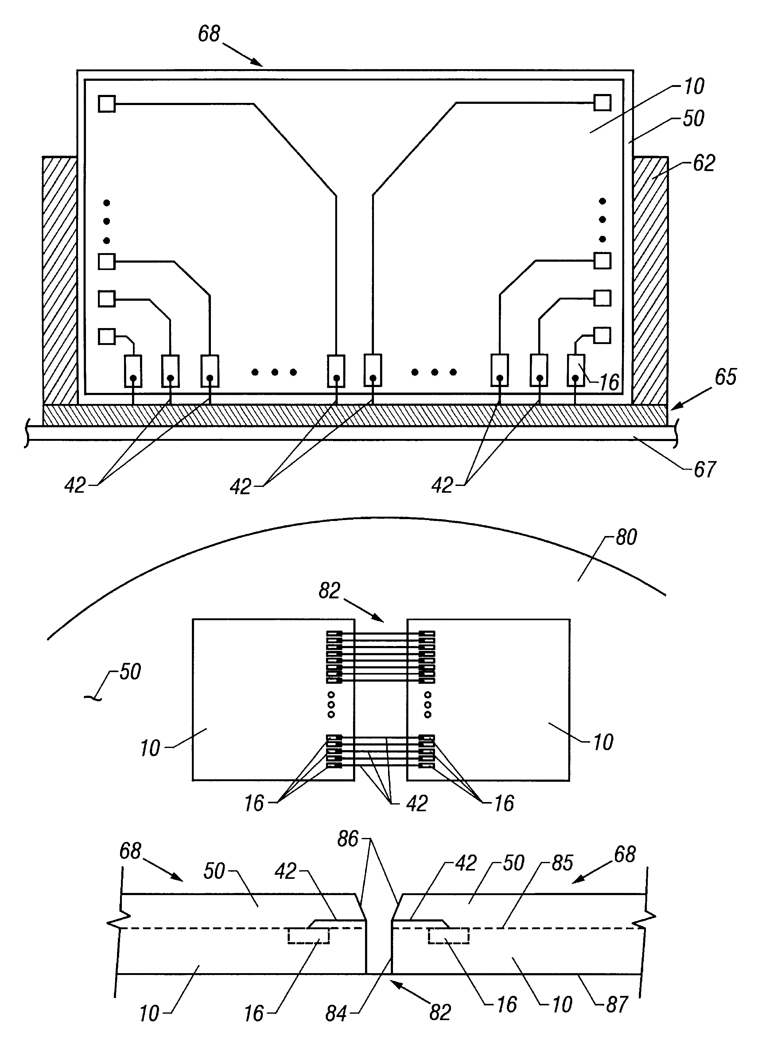 Method and apparatus for a semiconductor package for vertical surface mounting