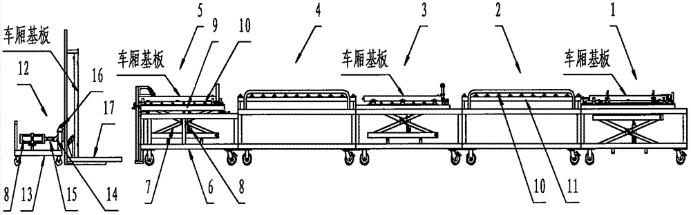 An operation method of electric vehicle compartment welding assembly line
