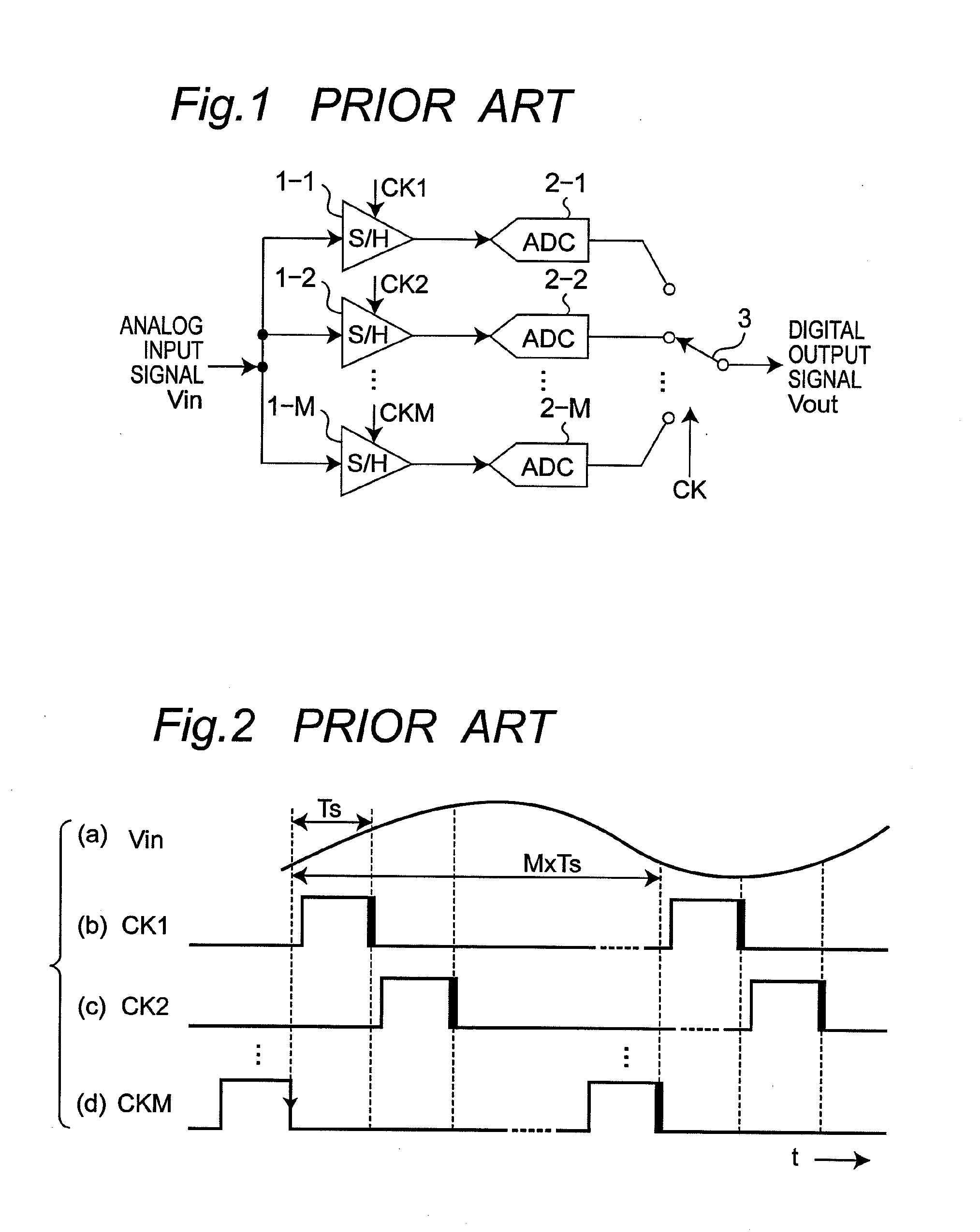 Sample hold circuit for use in time-interleaved a/d converter apparatus including paralleled low-speed pipeline a/d converters