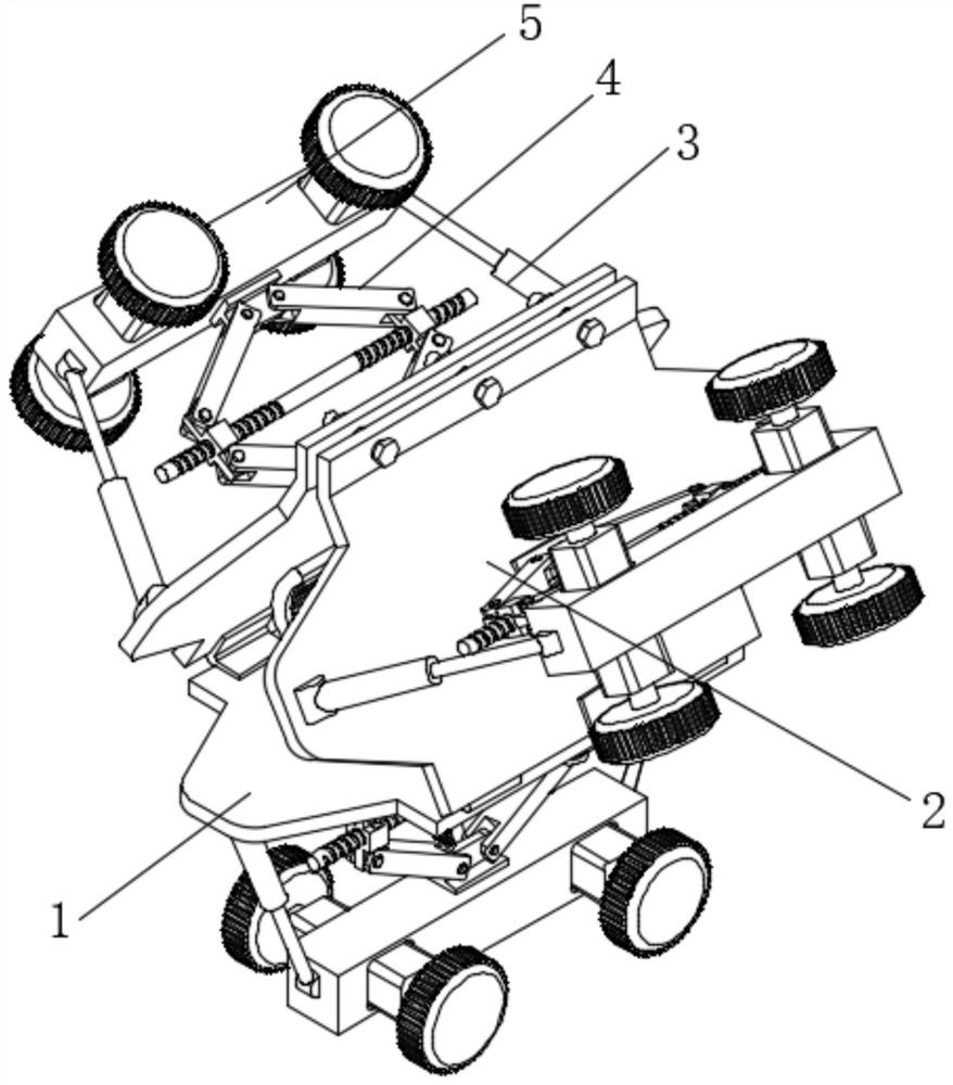 A traction device for cable laying in a power supply company