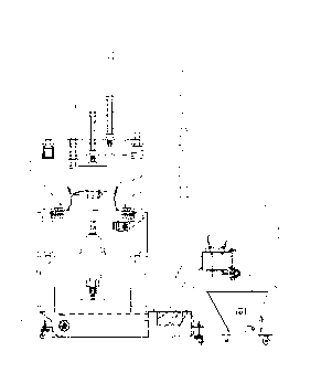 Online ducted type central drilling machine