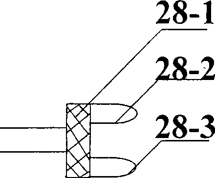 Microwave hot vapor de-icing apparatus and de-icing method