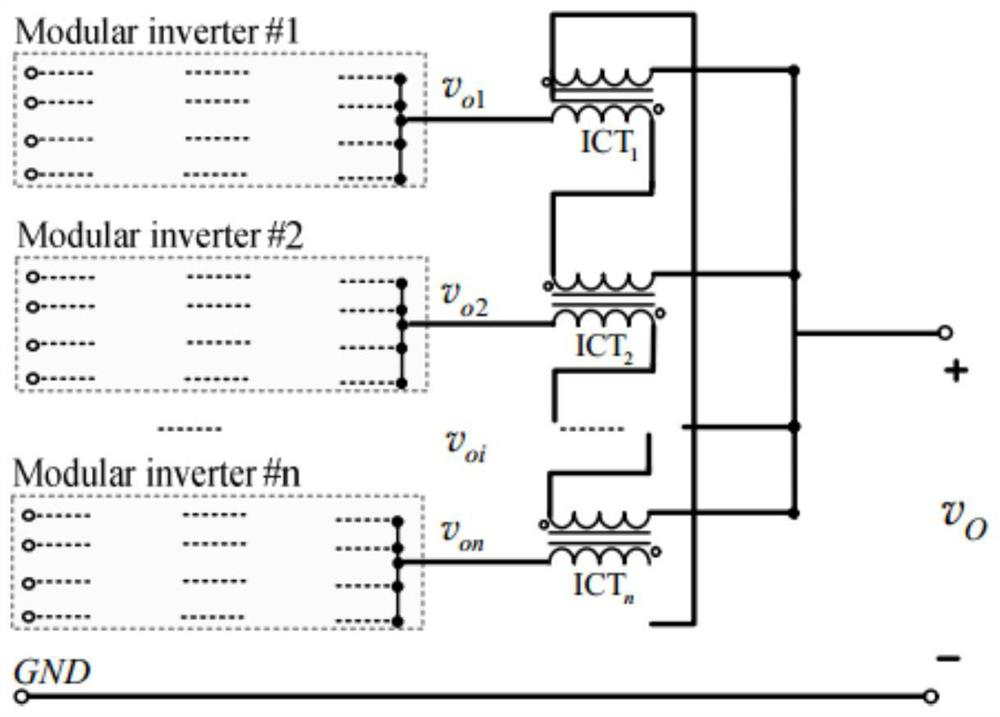 Phase synchronization detection method and device based on IPT parallel multiple inverters