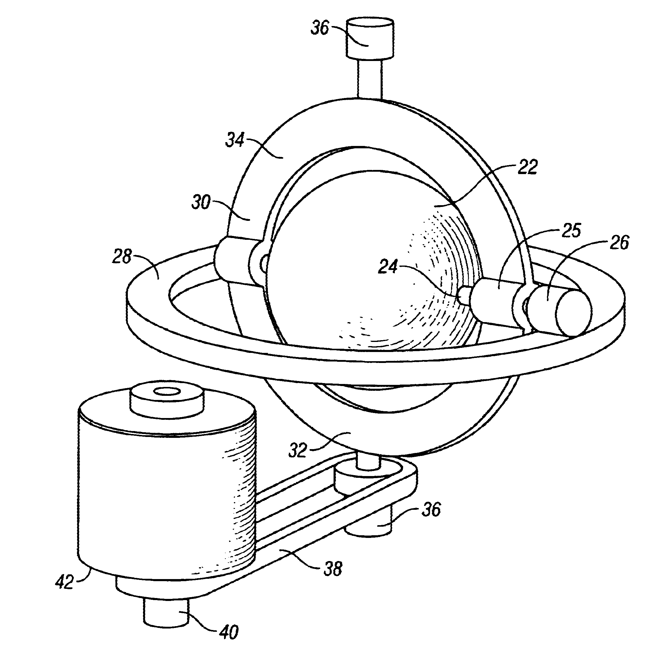 Bi-axial rotating magnetic therapeutic device