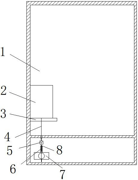 Switch cabinet with double grounding protection