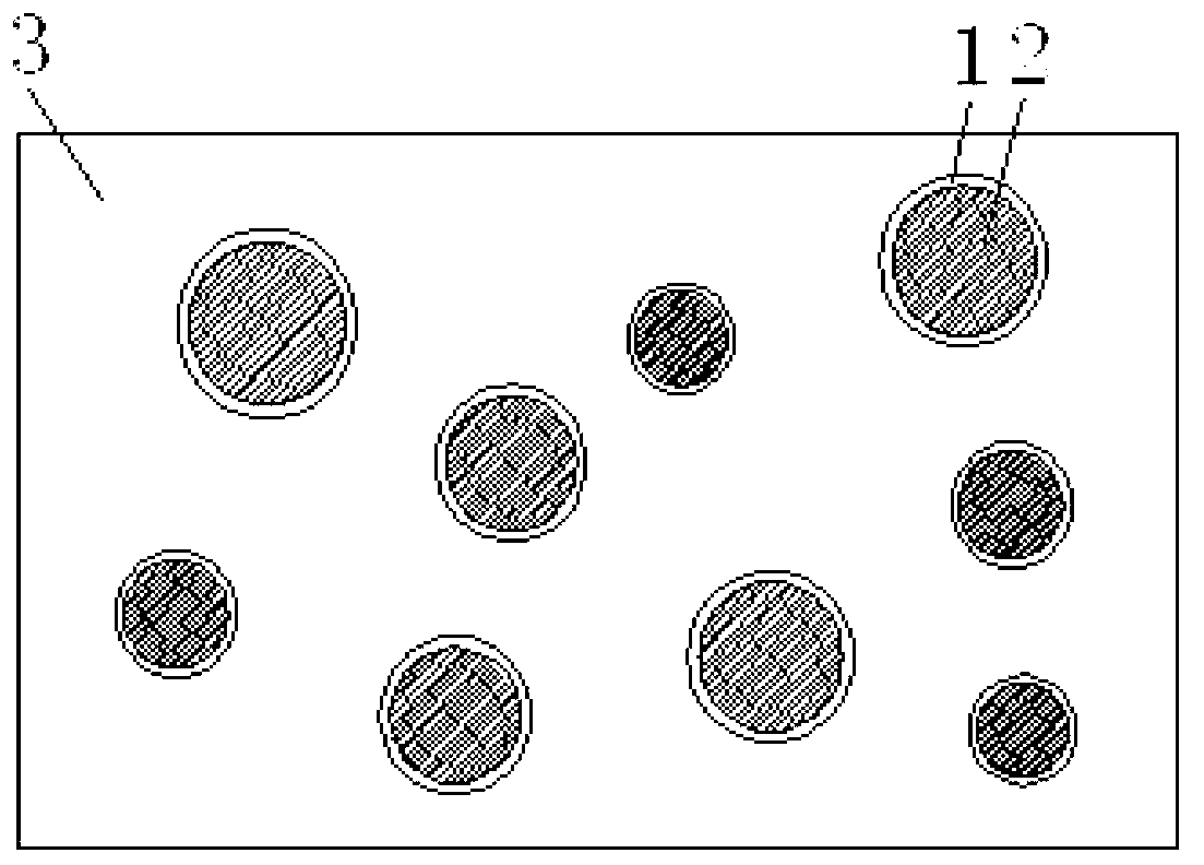 Chlorine salt corrosion resistant system with chemical microcapsule for underground structure concrete