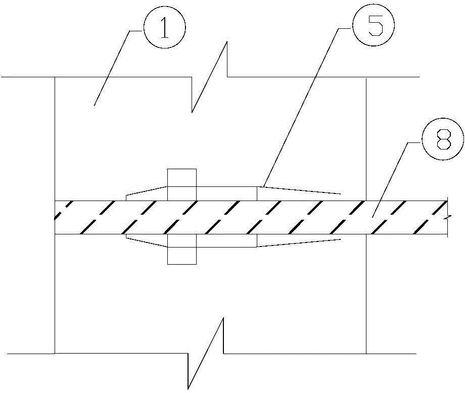 External prestress multipoint anchoring strengthening method of bridge structure