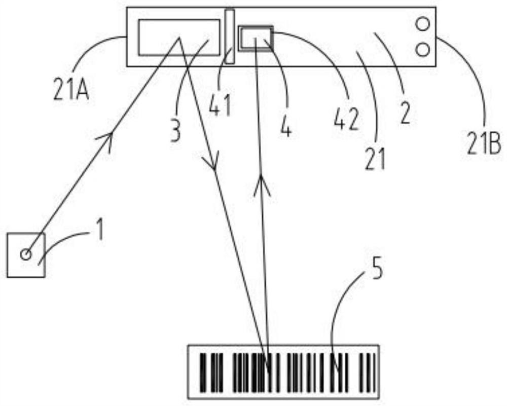 Scanner and wearable intelligent device with scanner