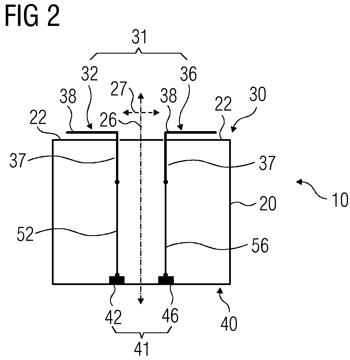 Technique for electrically connecting a generator and an exciter