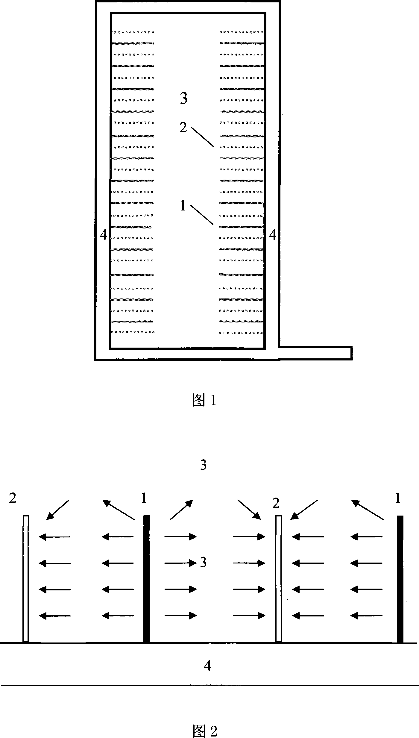 Down-hole horizontal hole exploitation system for mixing gas displacing coal gas, and the method