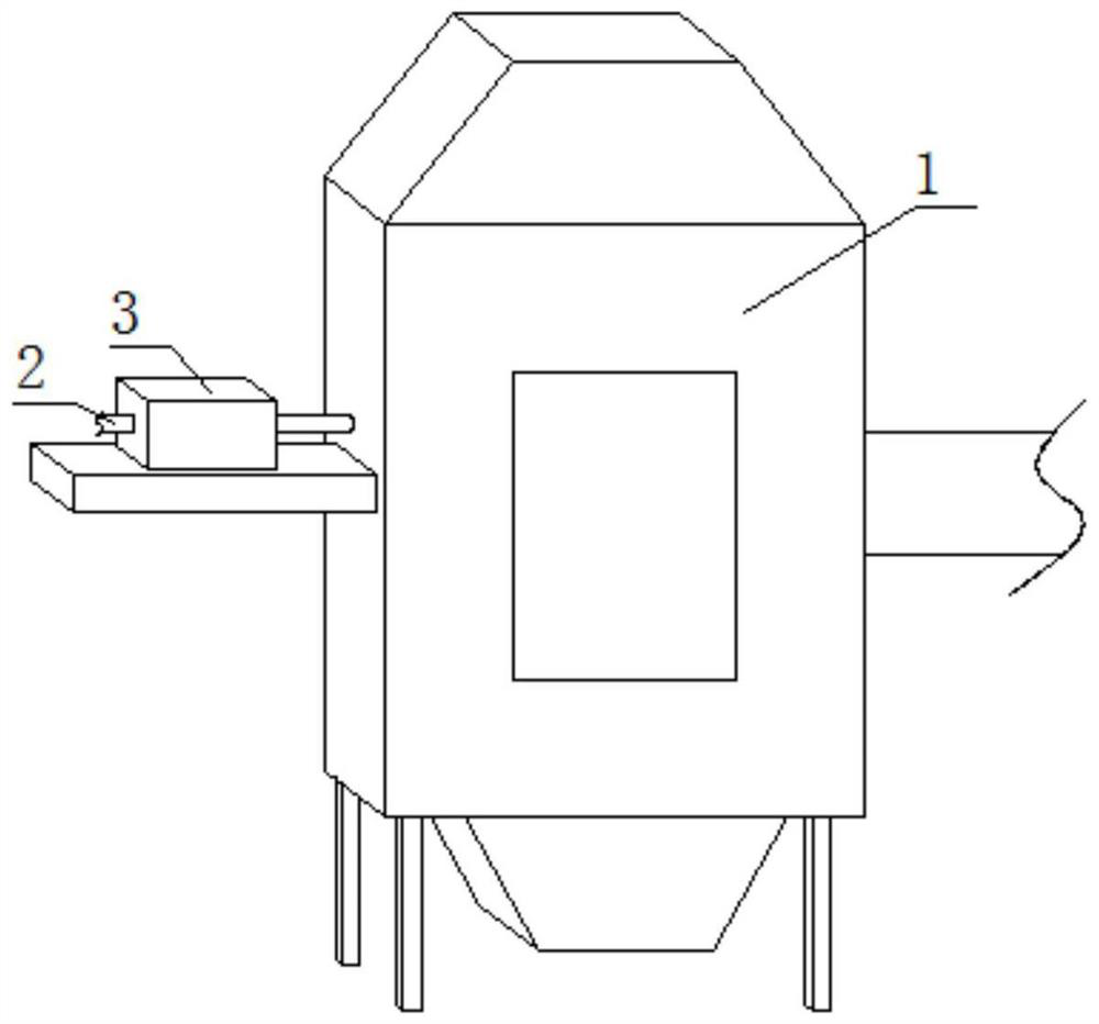 Coke oven smoke flue capable of adjusting airflow and adjusting method