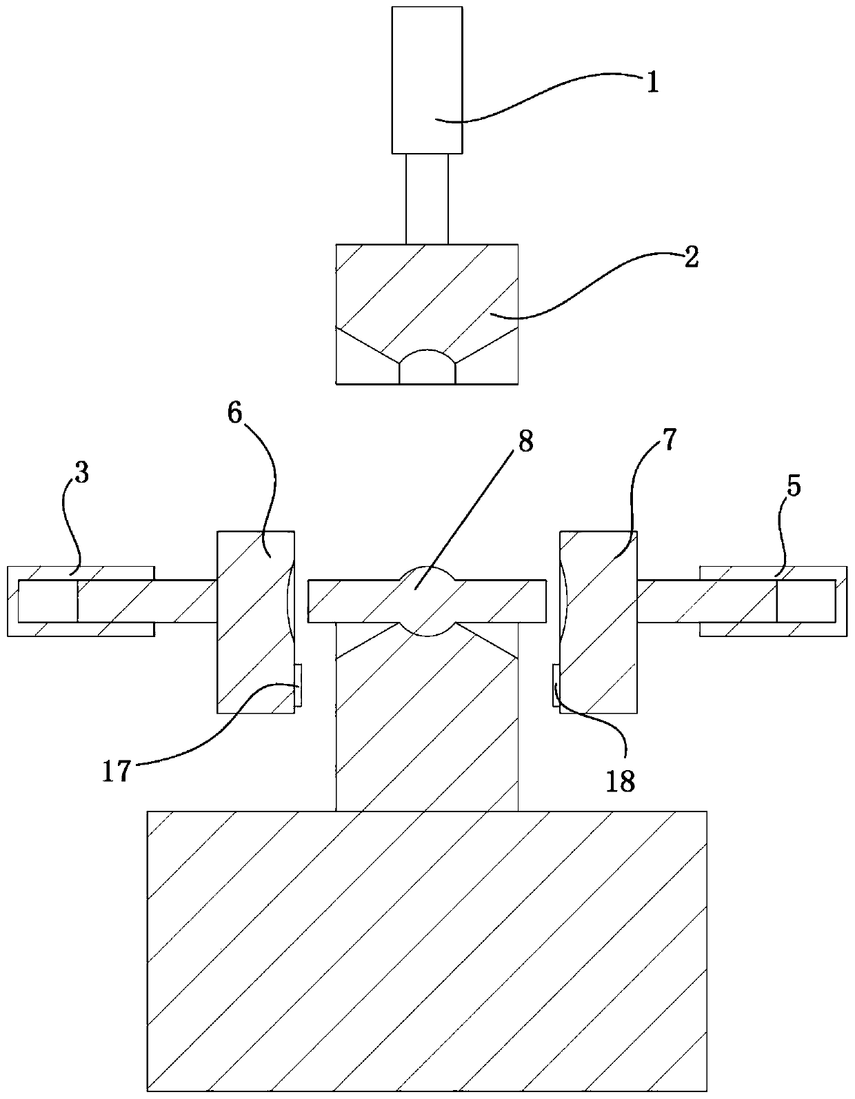 Manufacturing technology for round wing type butterfly bolts through cold heading