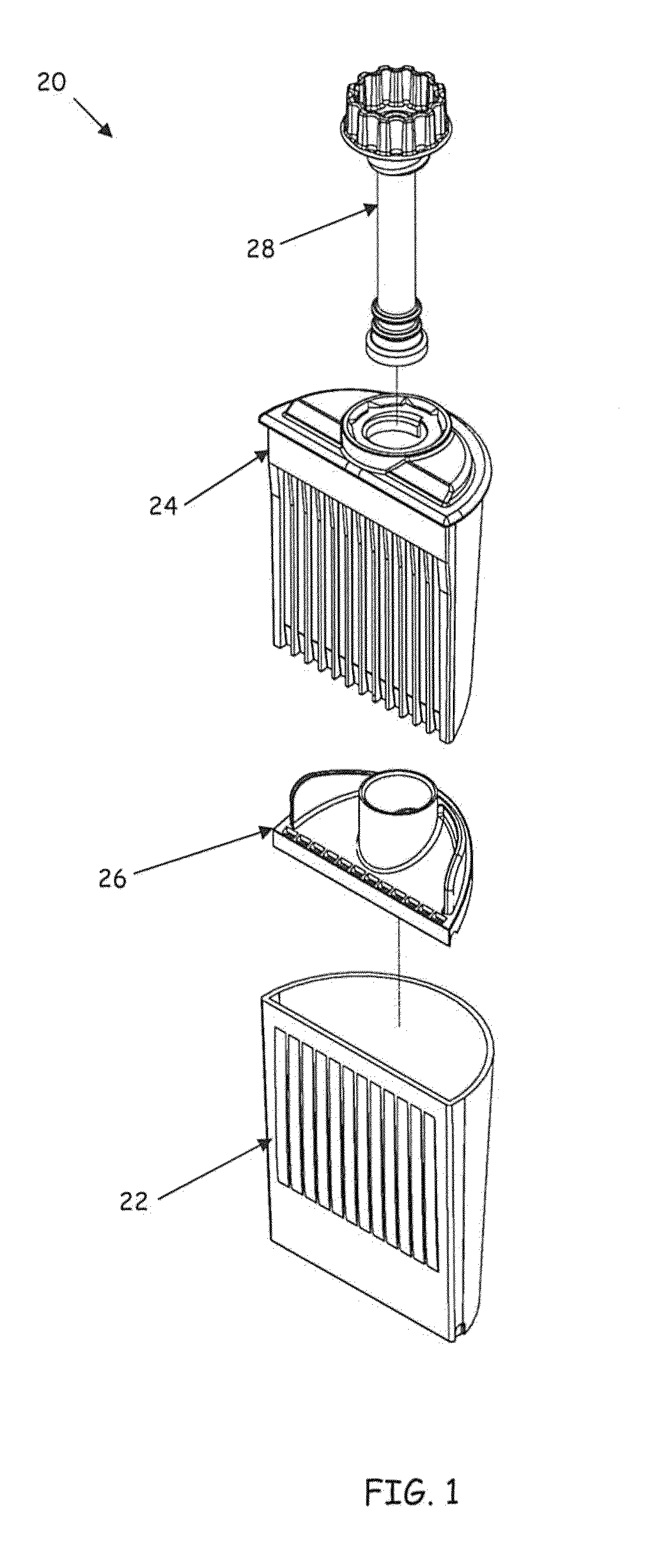 Screening device for analysis of bodily fluids
