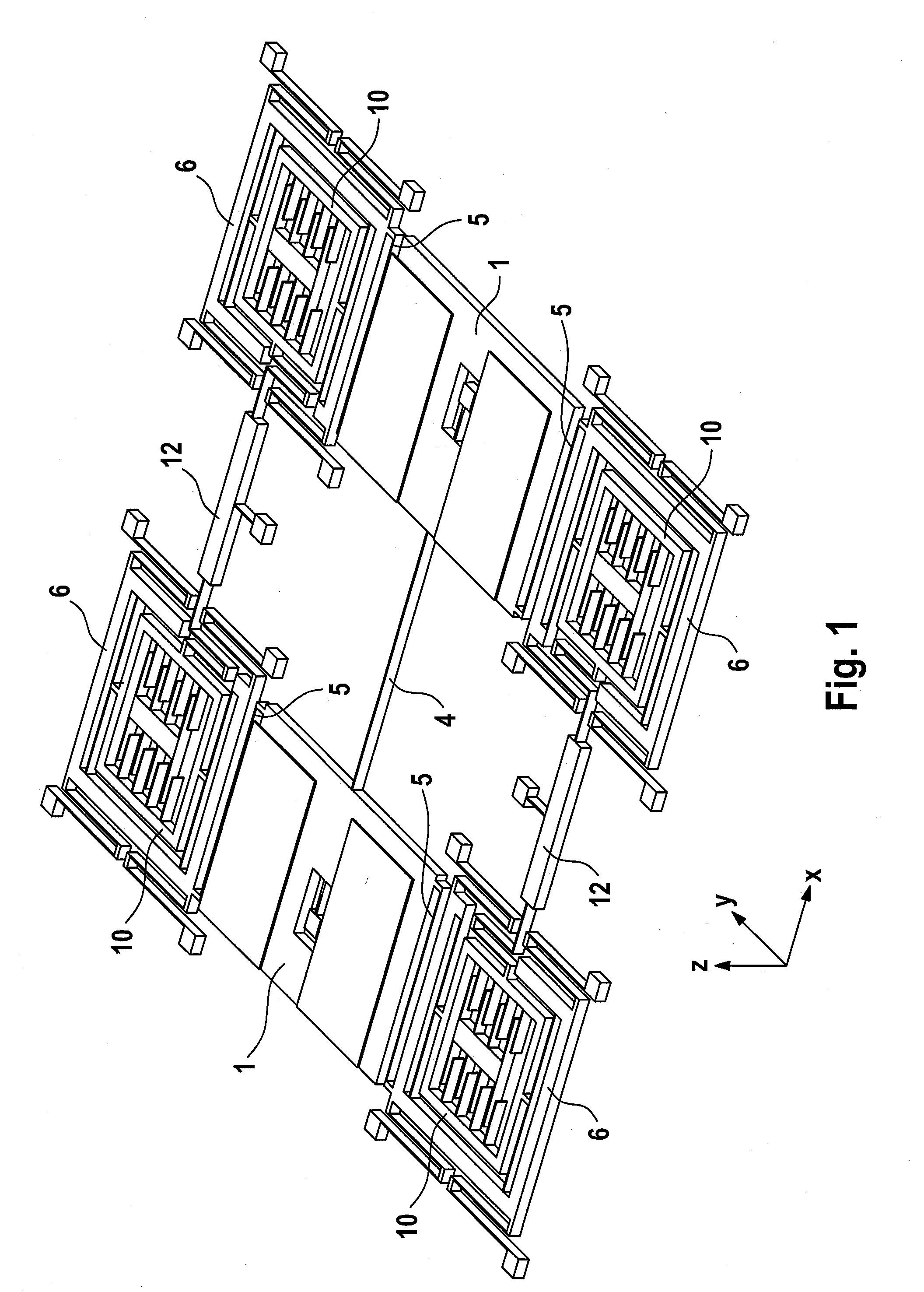 Double-axle, shock-resistant rotation rate sensor with linear and rotary seismic elements