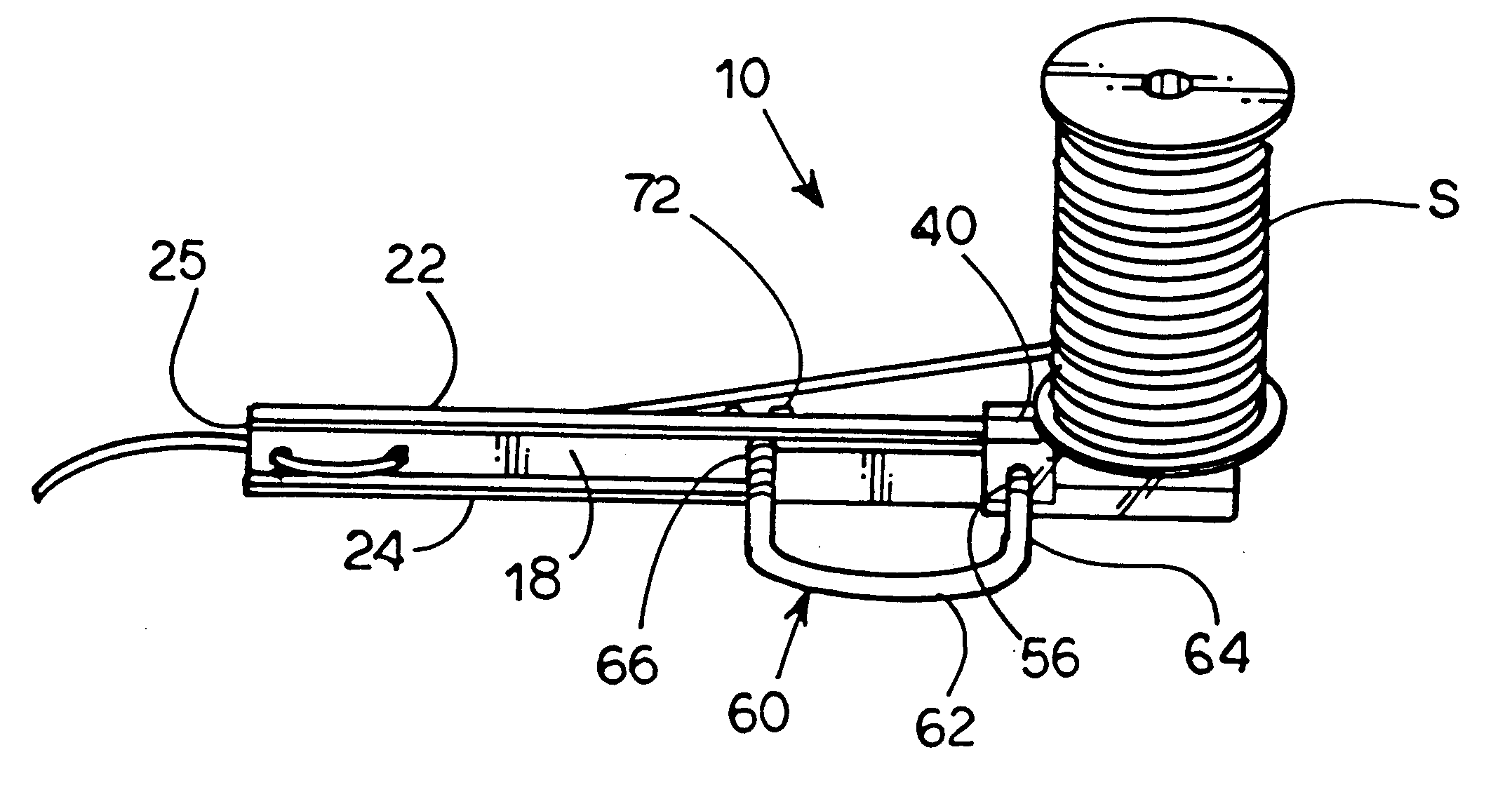 Unit for tying a balloon and securing a ribbon to the balloon