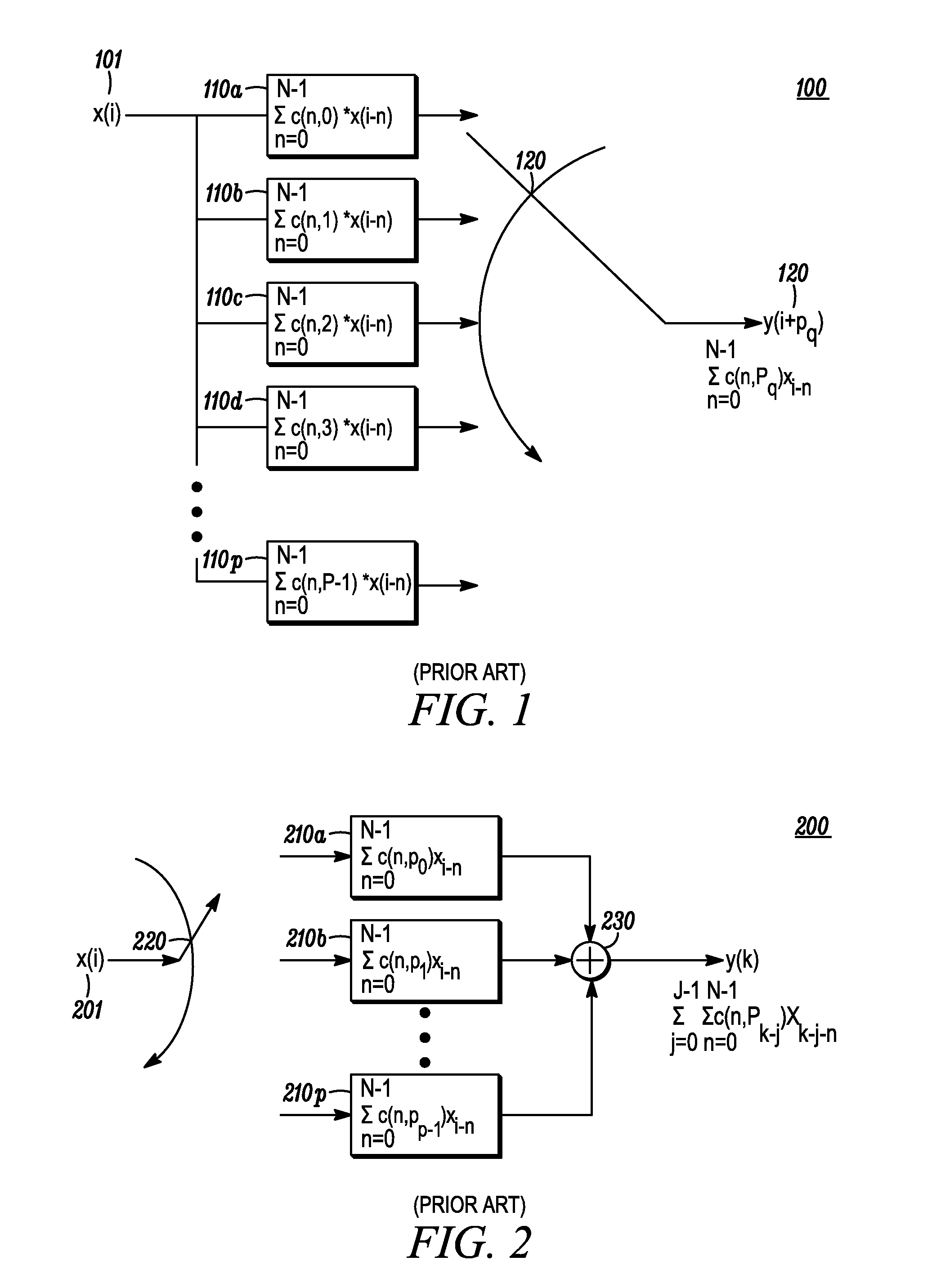 Polyphase filter with optimized silicon area