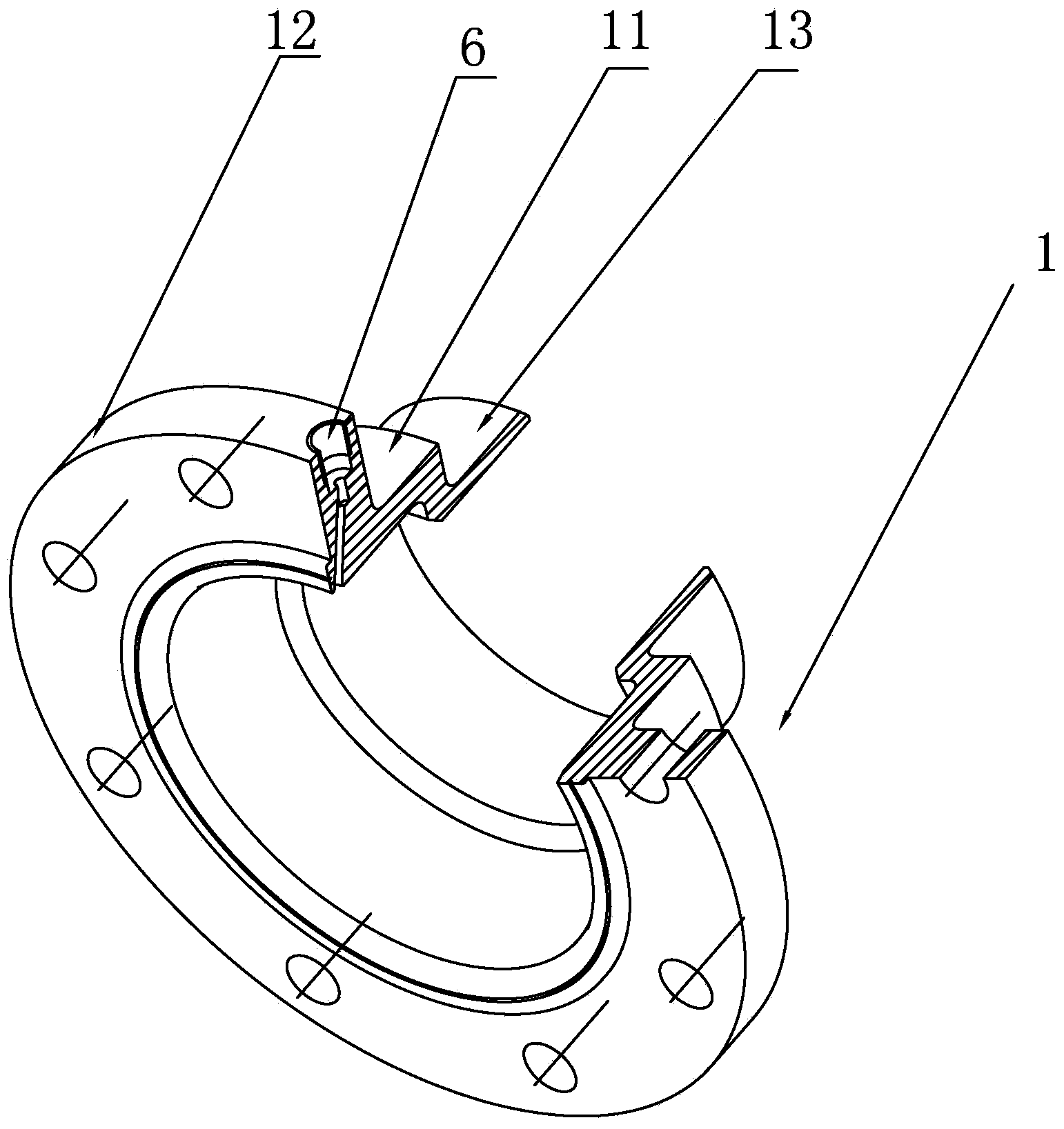 Redundant seal pipeline connector